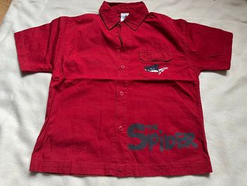 Chemise spider araignée 6 ans 
