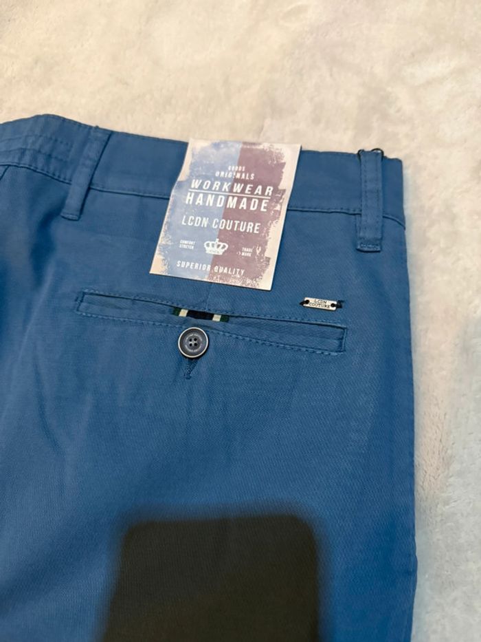 LCDN - Chino, Bleu, taille 44 - photo numéro 7