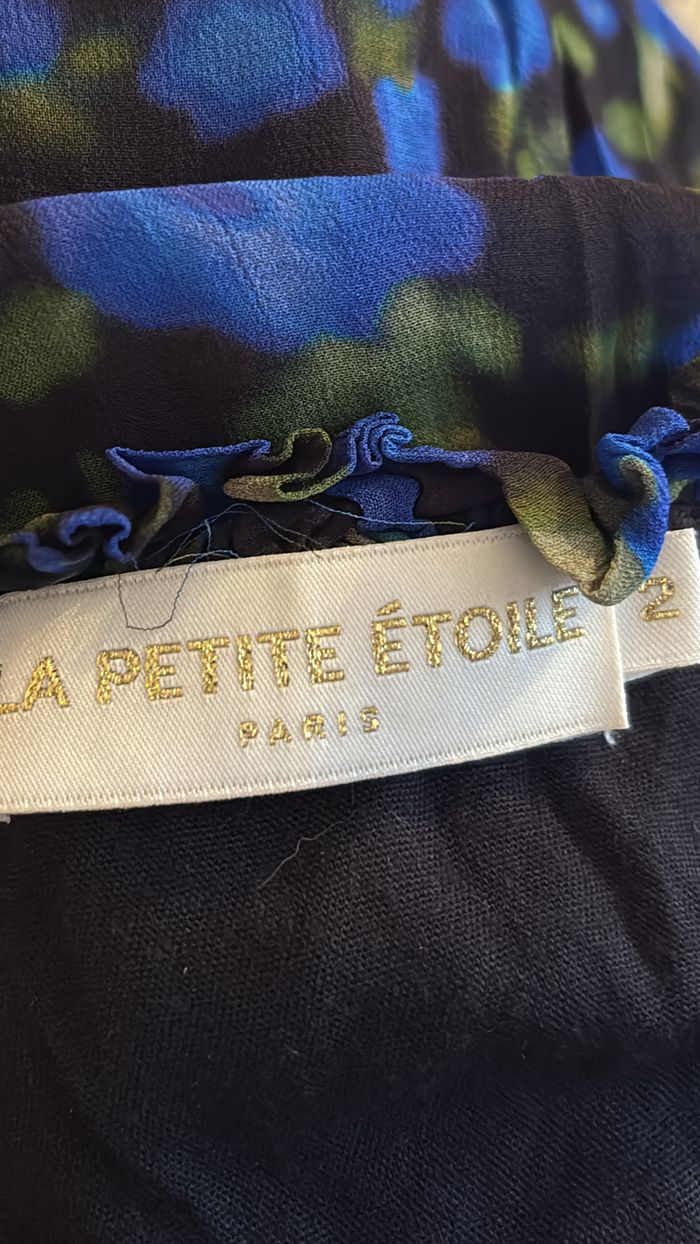 Chemise fleuries La Petite Etoile T38 - photo numéro 4