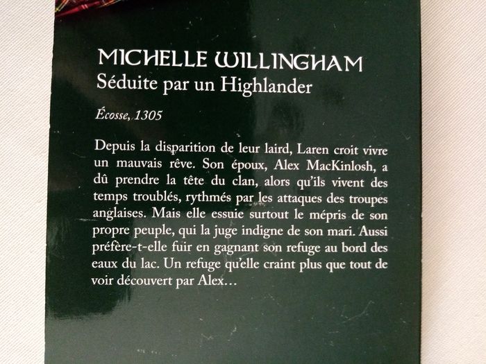 Livre : Harlequin (Highlander) - photo numéro 3