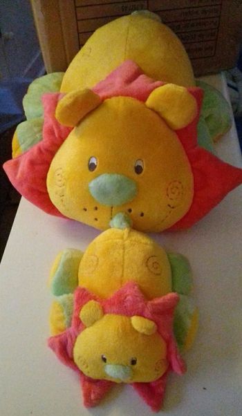 Maman lion et son petit