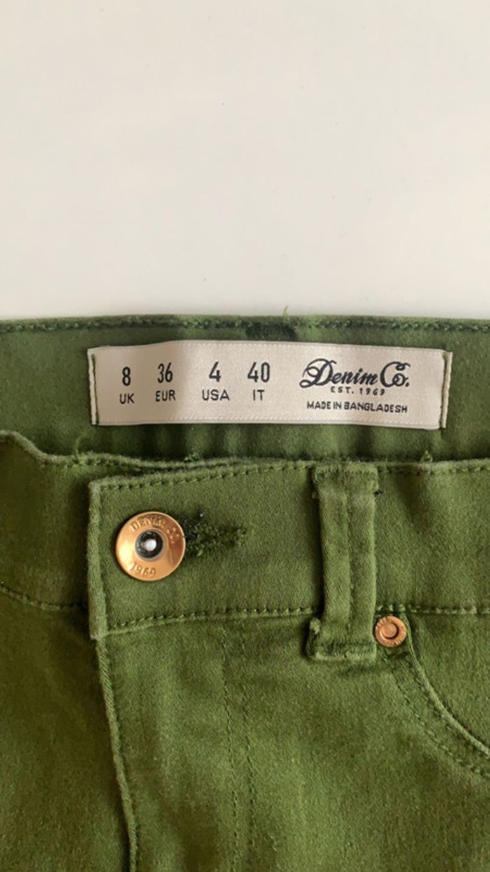Pantalon vert skinny - photo numéro 3