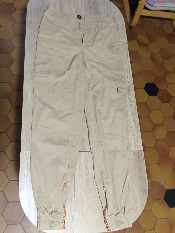 Pantalon cargo beige  XS