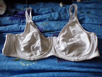 Soutien gorge blanc en coton 110E