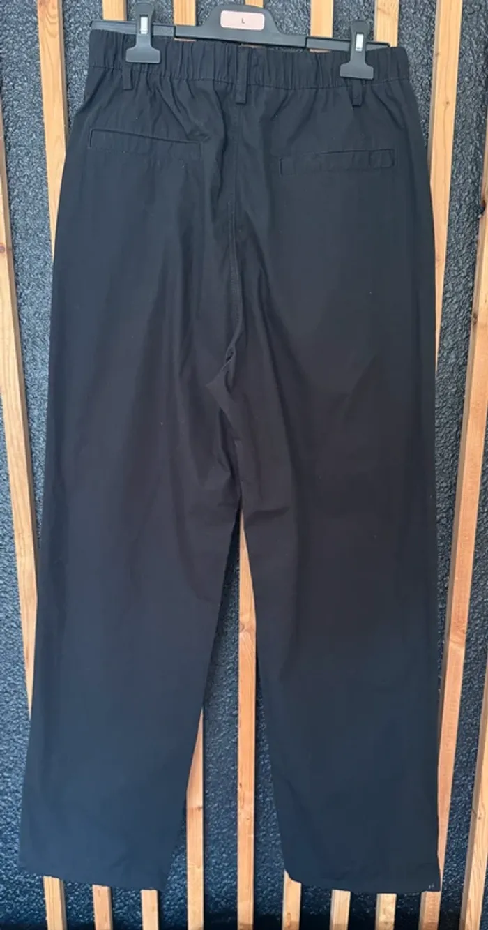 Pantalon Parachute BZB - Noir - Coupe Large - Taille 36 / S - Neuf - Valeur 20€ - photo numéro 4