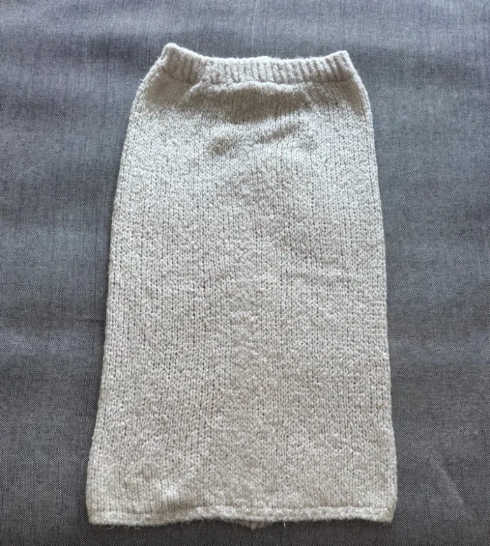 Jupe longue en laine – Taille S – Élégante & chaude – Style vintage chic - photo numéro 4