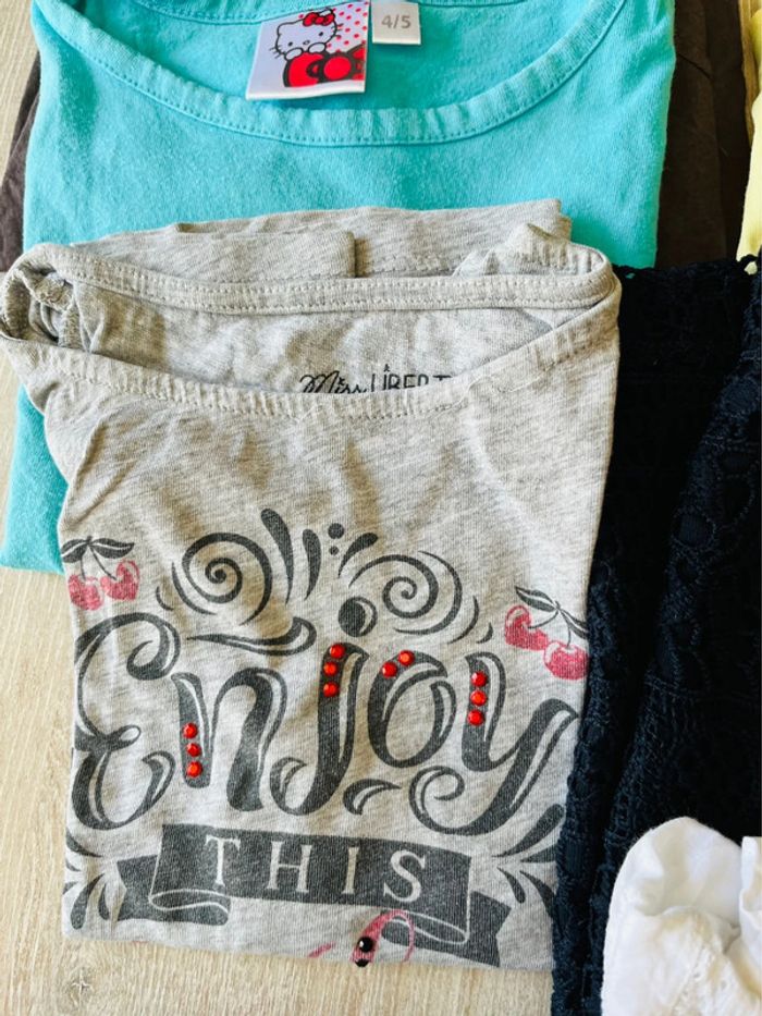 Lot de vêtements été enfant fille multiple marque - photo numéro 8