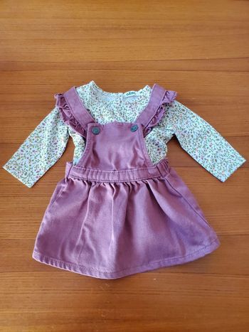 Ensemble robe et t-shirt 3mois