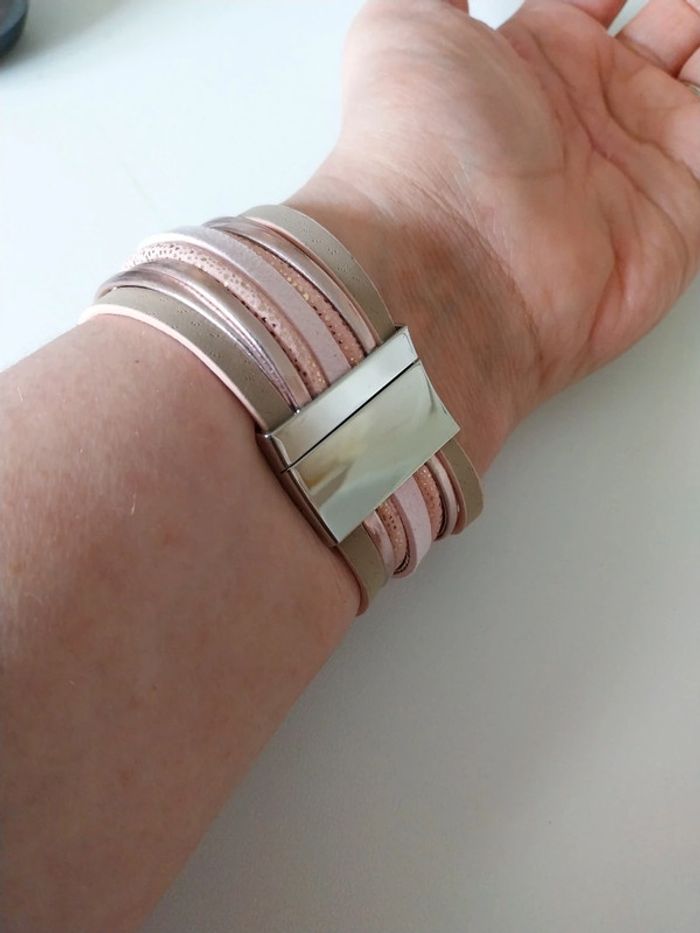 Bracelet manchette bohème NEUF - photo numéro 3