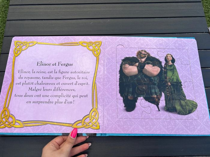 🌺Mon premier livre puzzle Disney Rebelle🌺 - photo numéro 5