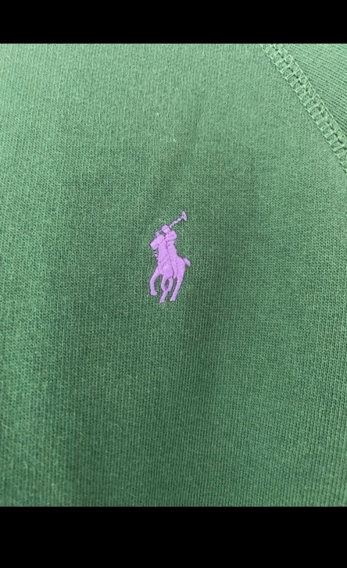 Sweat Ralph Lauren vert sapin - photo numéro 2