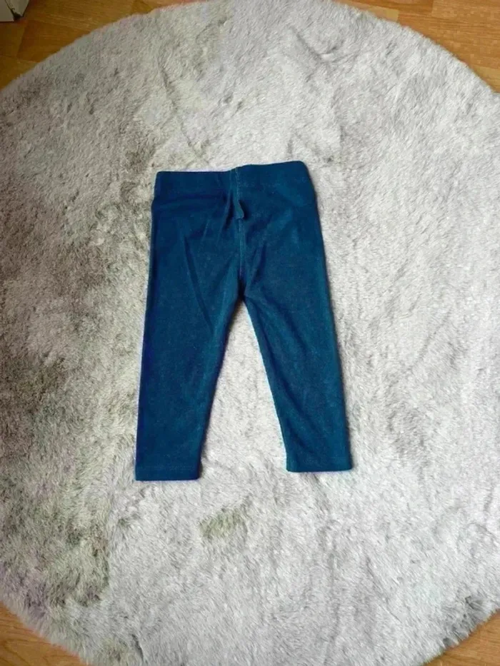 Legging thermique Wed'ze 18 mois - Bleu marine - Excellent état - photo numéro 2