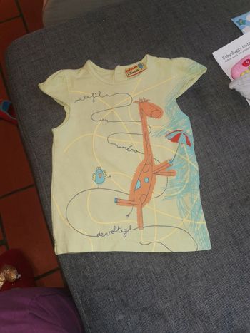 Tee shirt vert 23 mois