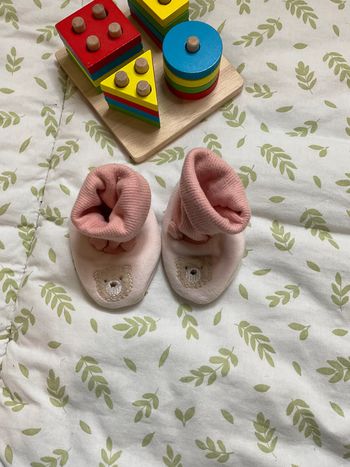 chaussons bébé 3/6 mois