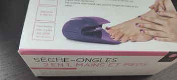 Seche Ongles pieds et mains