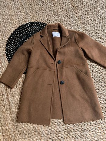 Caban camel Zara manteau masculin