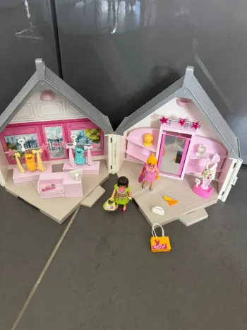 Magasin de vêtement playmobil 9113
