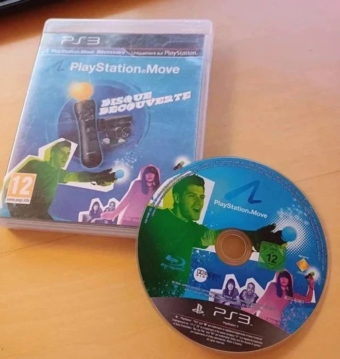 Jeu PS3 - Playstation move - Disque découverte
