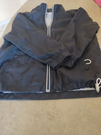 Veste survêtement marine légère 10 ans