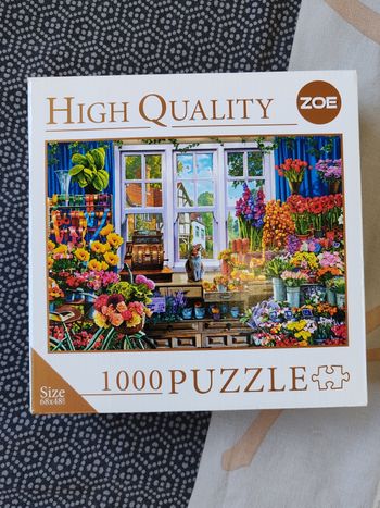 Puzzle 1000 pièces fleuriste