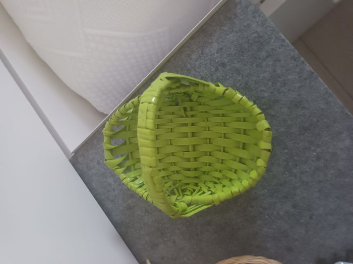 Petit panier vert - photo numéro 5