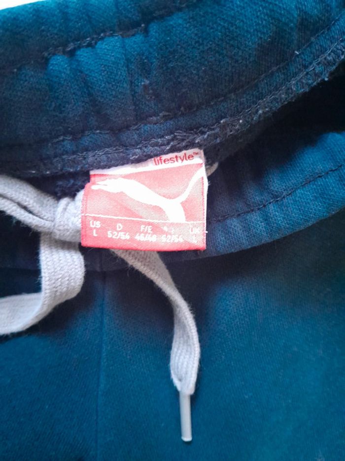 Pantalon de jogging brodé molleton Puma sport lifestyle - photo numéro 6
