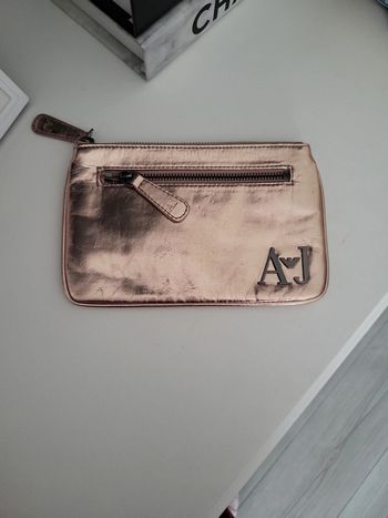 Pochette bronze Armani