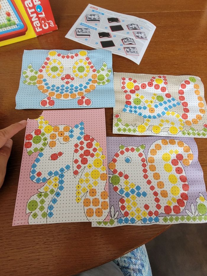 Jeu de pions colorés Fantacolor - photo numéro 3