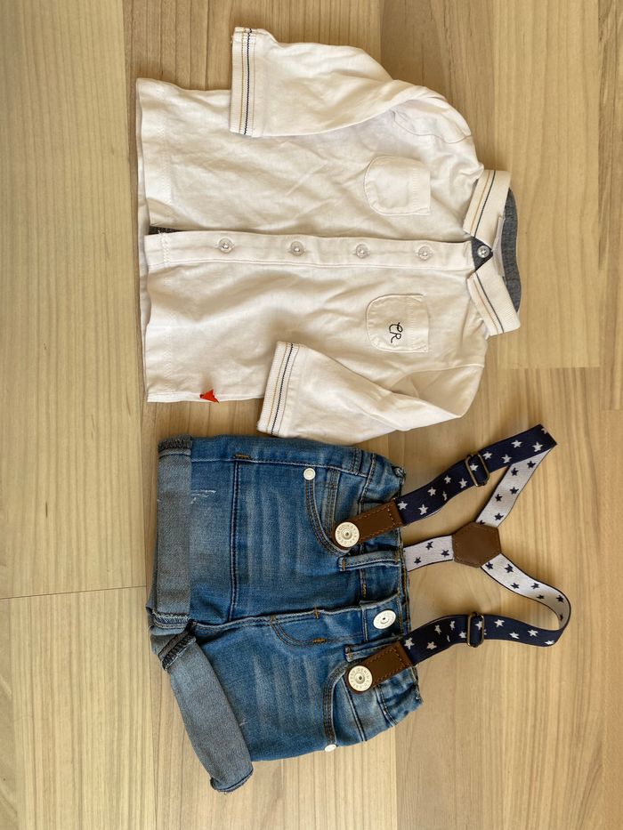 Ensemble chemise et short - photo numéro 2