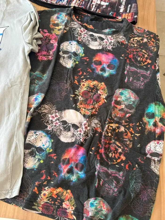 Lot de 4 tee shirt taille XXL - photo numéro 2