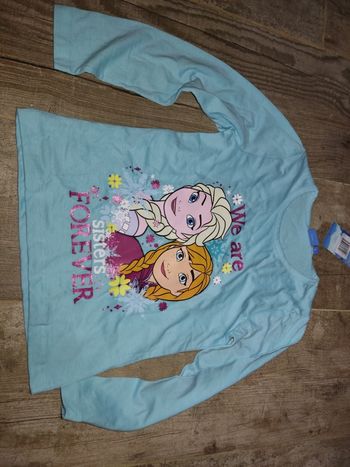 Tee shirt reine des neiges