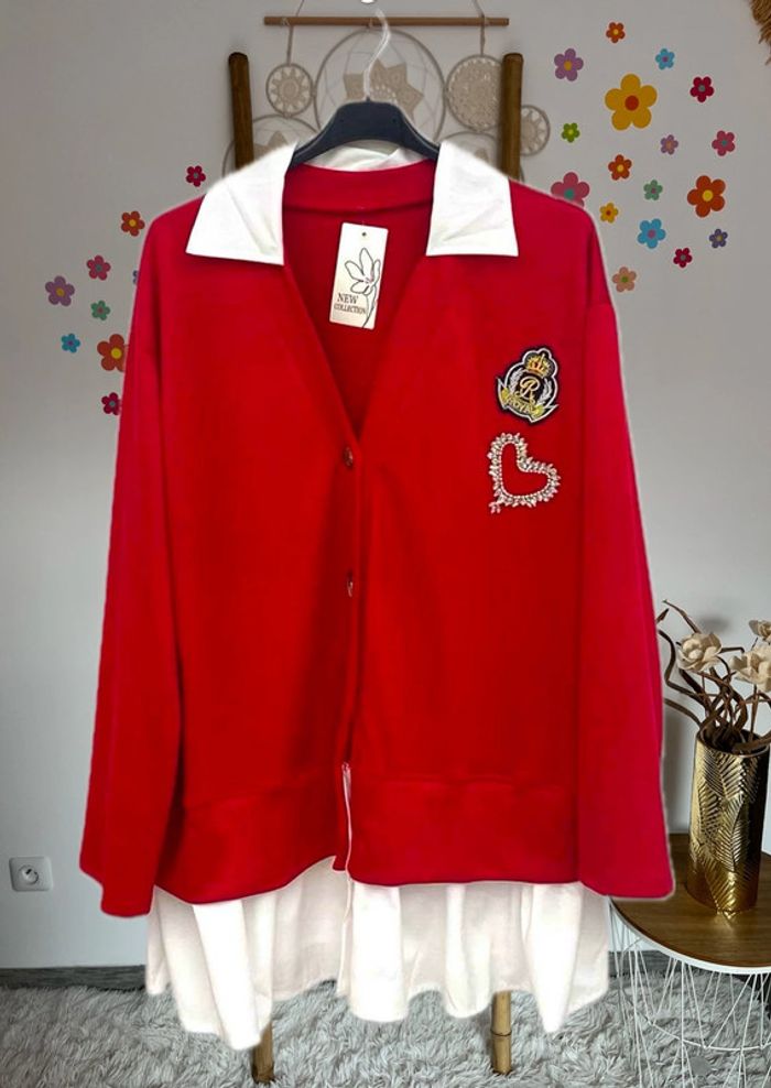 Gilet chemise