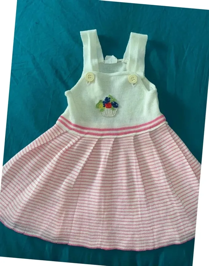 Robe vintage 6 mois
