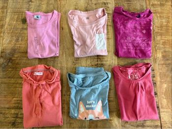 Lot de 5 t-shirt MC taille 6 ans