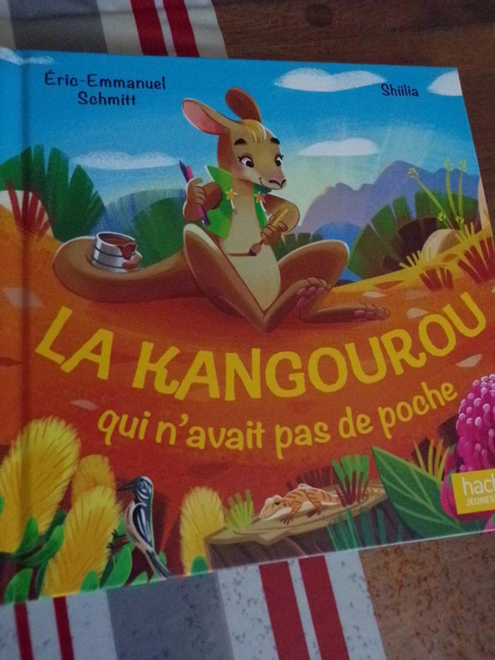 Livre macdo La Kangourou qui n'avait pas de poches Eric-Emmanuel Schimtt