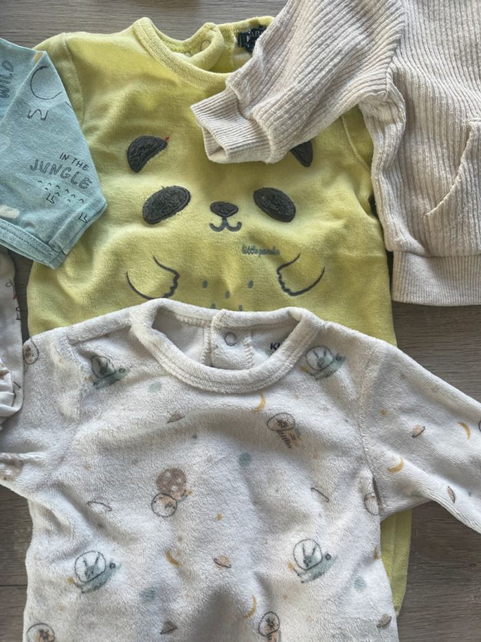 Lot vêtements bébé garçon 1 mois - photo numéro 3