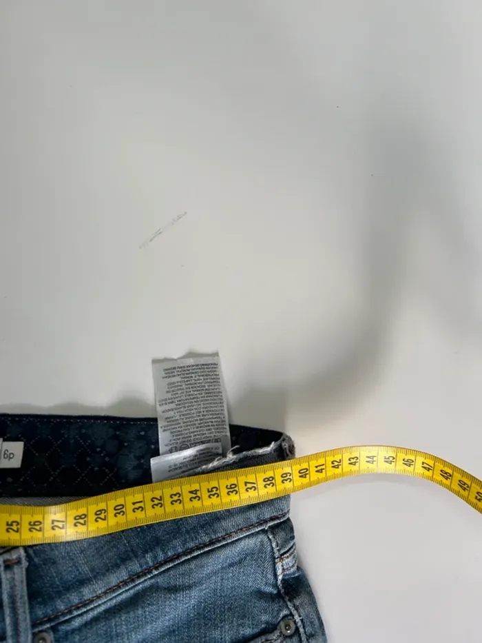 Jean Levi's Femme Bleu W28 | Perfect Waist Straight | Taille FR38 | Très Bon État NJ127 - photo numéro 12