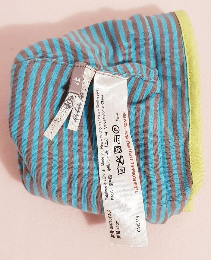 ❄ Bonnet en velours - Orchestra - 44 cm (6 mois) ❄ - photo numéro 6