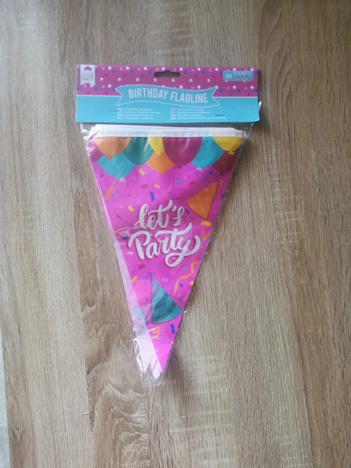 Guirlande anniversaire