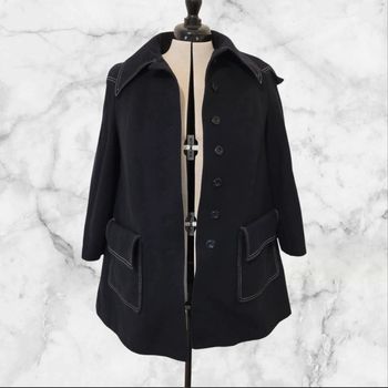 Manteau vintage 45% laine