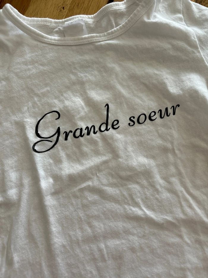 T-shirt grande sœur - photo numéro 4