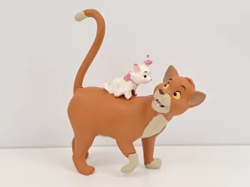 Figurine O'Malley et Marie des Aristochats de Walt Disney