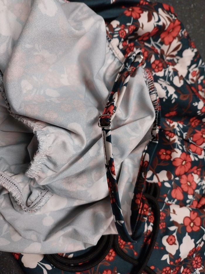 Combinaison fleurie taille M - photo numéro 4