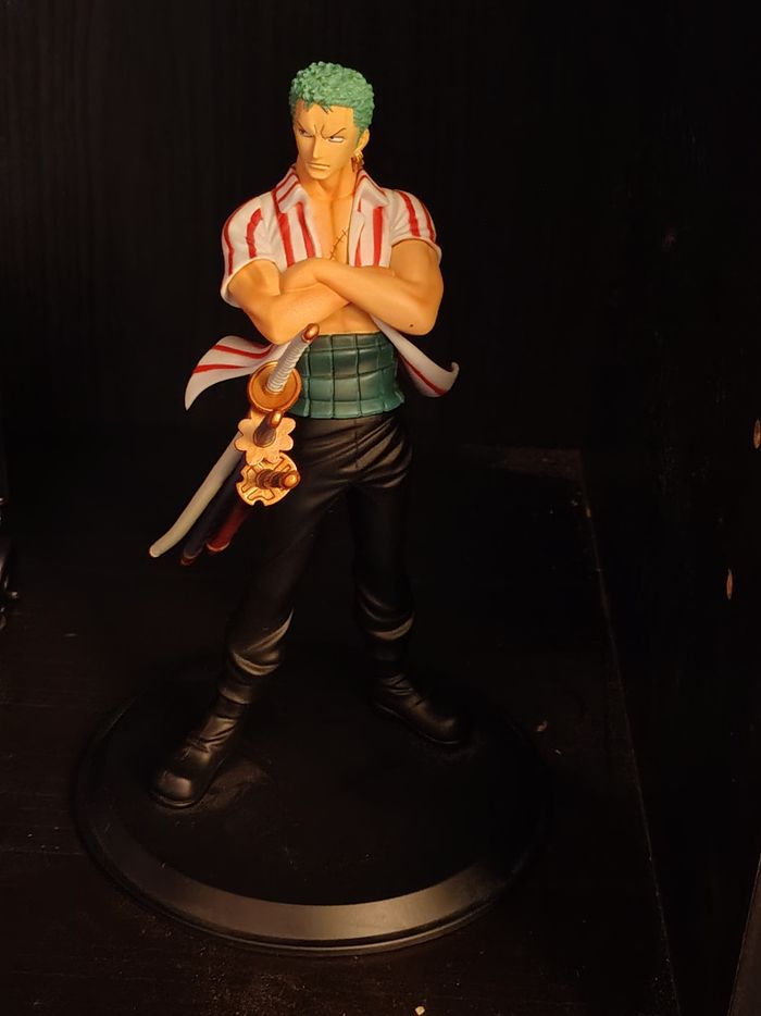 Figurine Dragon Ball X One Piece Kai DX : Roronoa Zoro (Sans boite) RARE - photo numéro 2