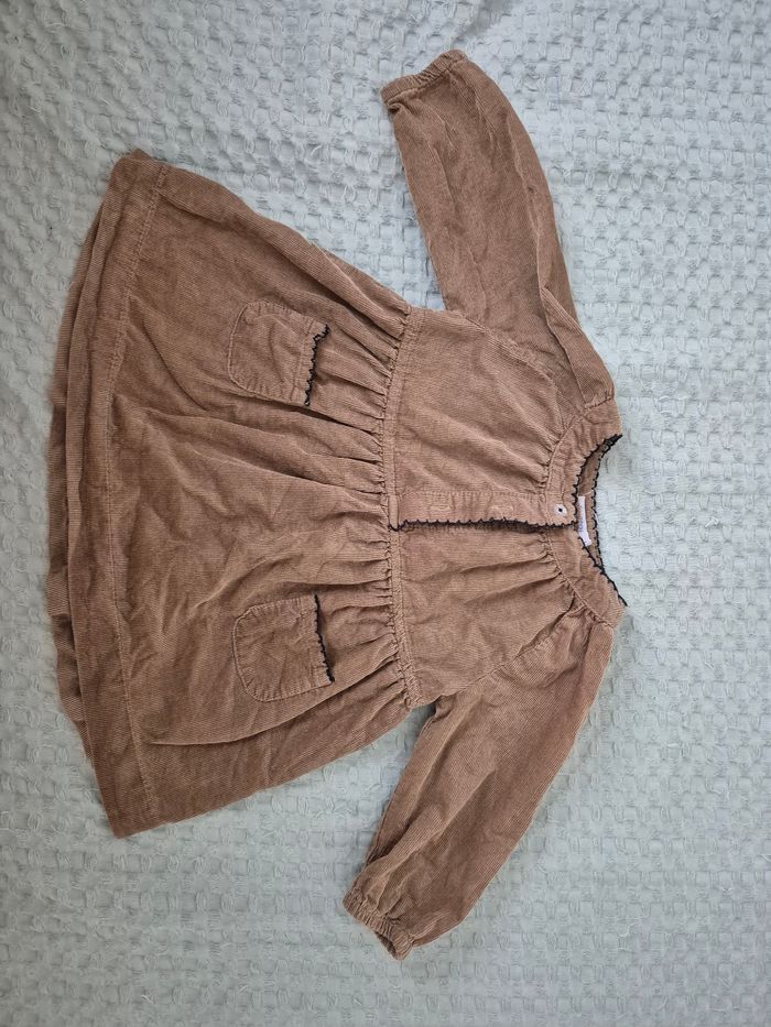 robe marron velours - photo numéro 1