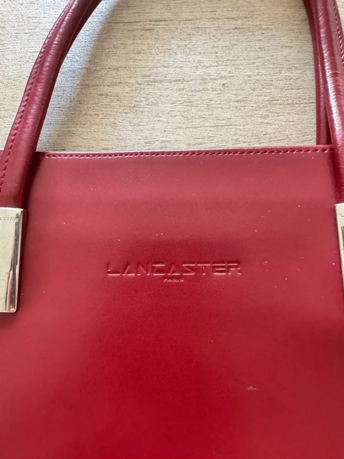 Sac Vinstage Lancaster rouge - photo numéro 2