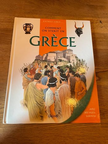 Livre Entrez chez . Comment on vivait en Grèce