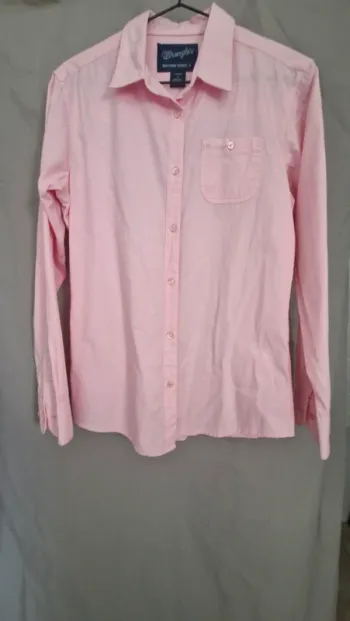 Chemise rose wrangler femme S
