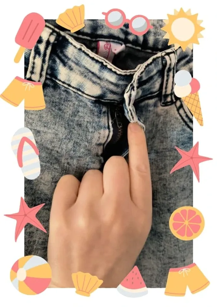 Pantalon jeans skinny destroy fille 14 ans - photo numéro 5