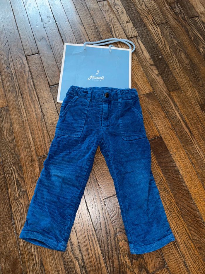 Pantalon velour Jacadi 36 mois - photo numéro 2